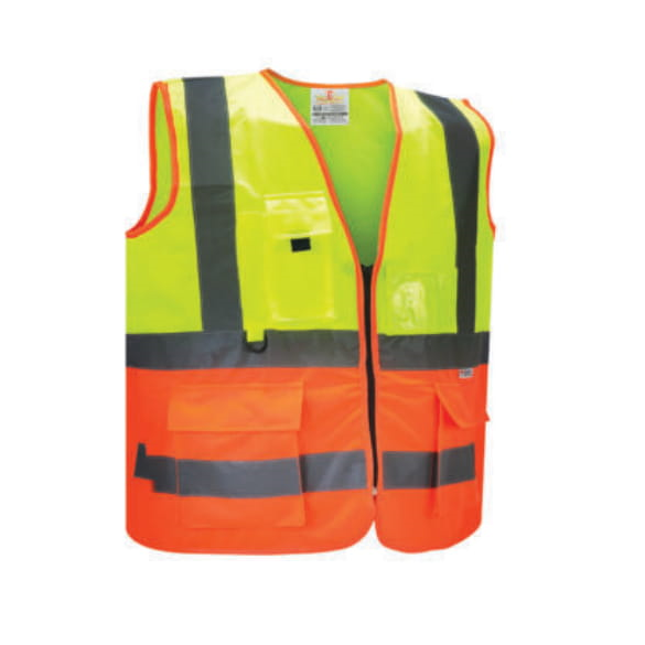 Supplier of Empiral MultiGlow-3M Executive Safety Vest with Zipper in UAE