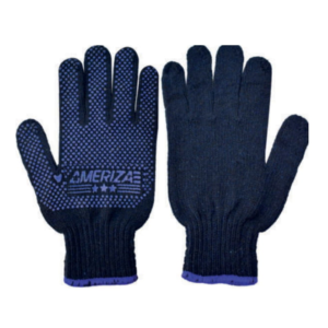 Supplier of Ameriza Single Side Dotted Gloves KNSDA, Blue in UAE