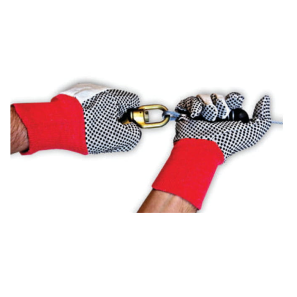 Supplier of Ameriza Drill Dotted Gloves with PVC Dots in UAE