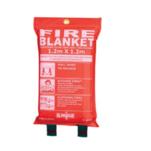 Supplier of Gladious Flash Small Fire Blanket 1.2 x 1.2 Meter in Dubai