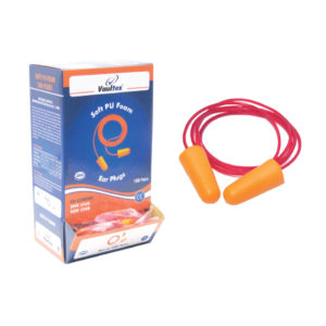 Supplier of Vaultex Soft PU Foam Corded Ear Plugs in UAE