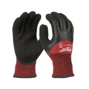 Supplier of Milwaukee Cut Level 3 Winter Dipped Gloves in Dubai