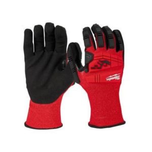 Supplier of Milwaukee Impact Cut Level 3 Nitrile Dipped Gloves in Dubai