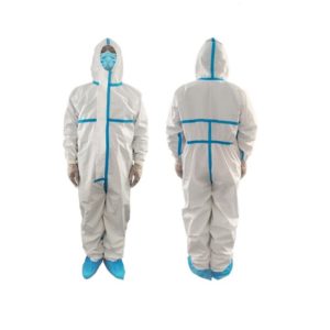 Supplier of Microporous Isolation Safety Coverall 60GSM with Adhesive Tape in UAE