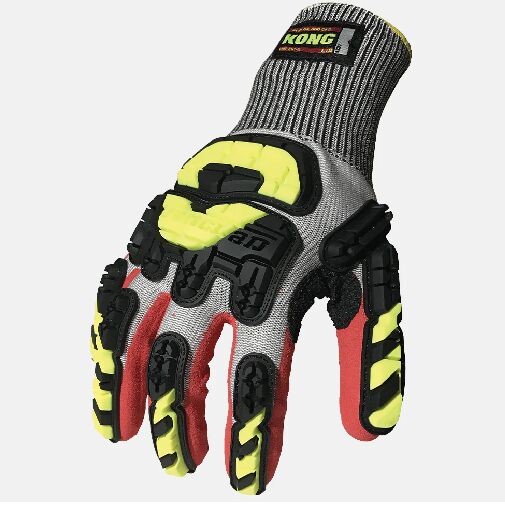 Ironclad KONG KKCA5 Knit Cut A5 Safety Impact Gloves